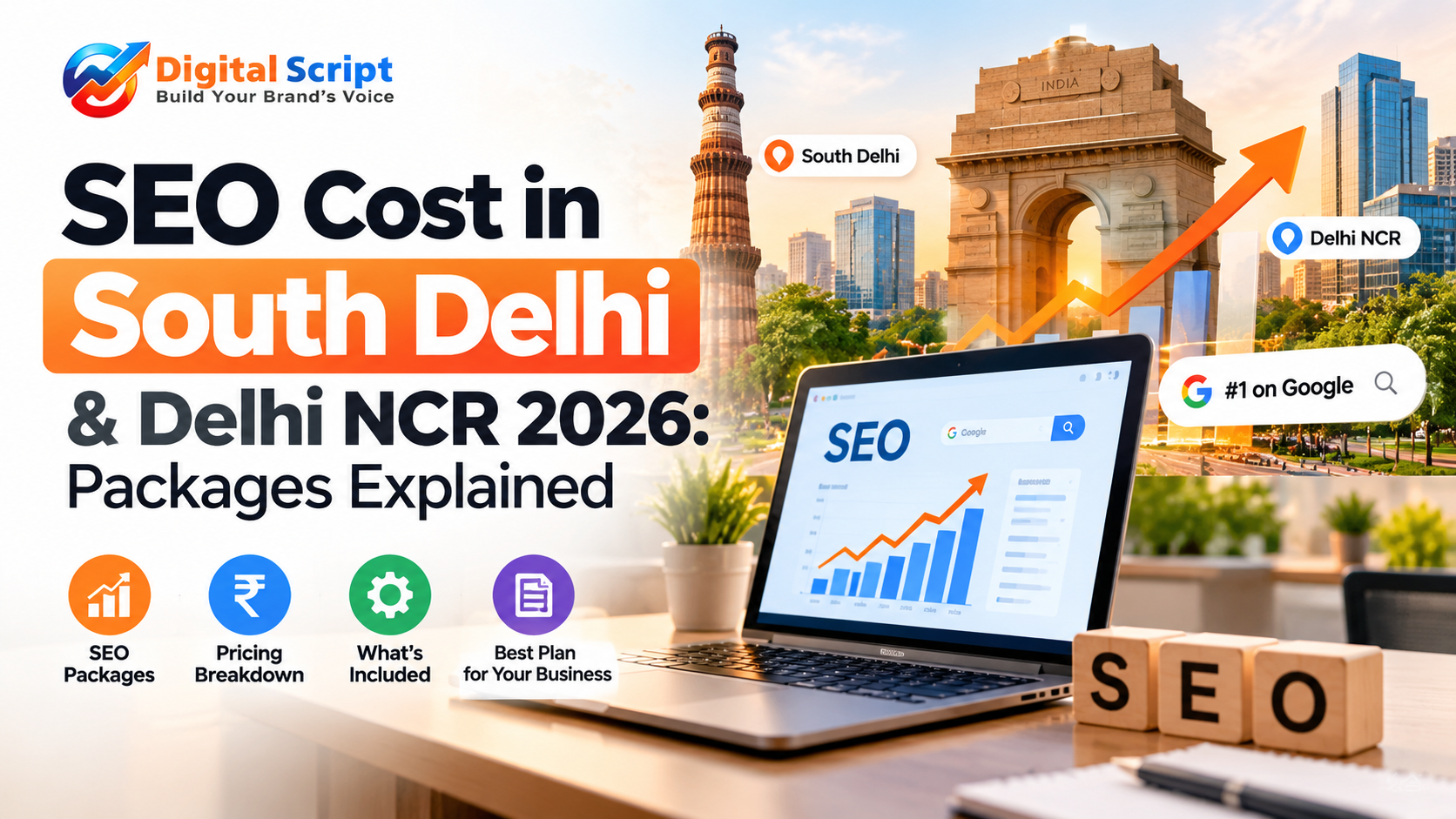 SEO Cost in South Delhi & Delhi NCR 2026: Packages Explained
