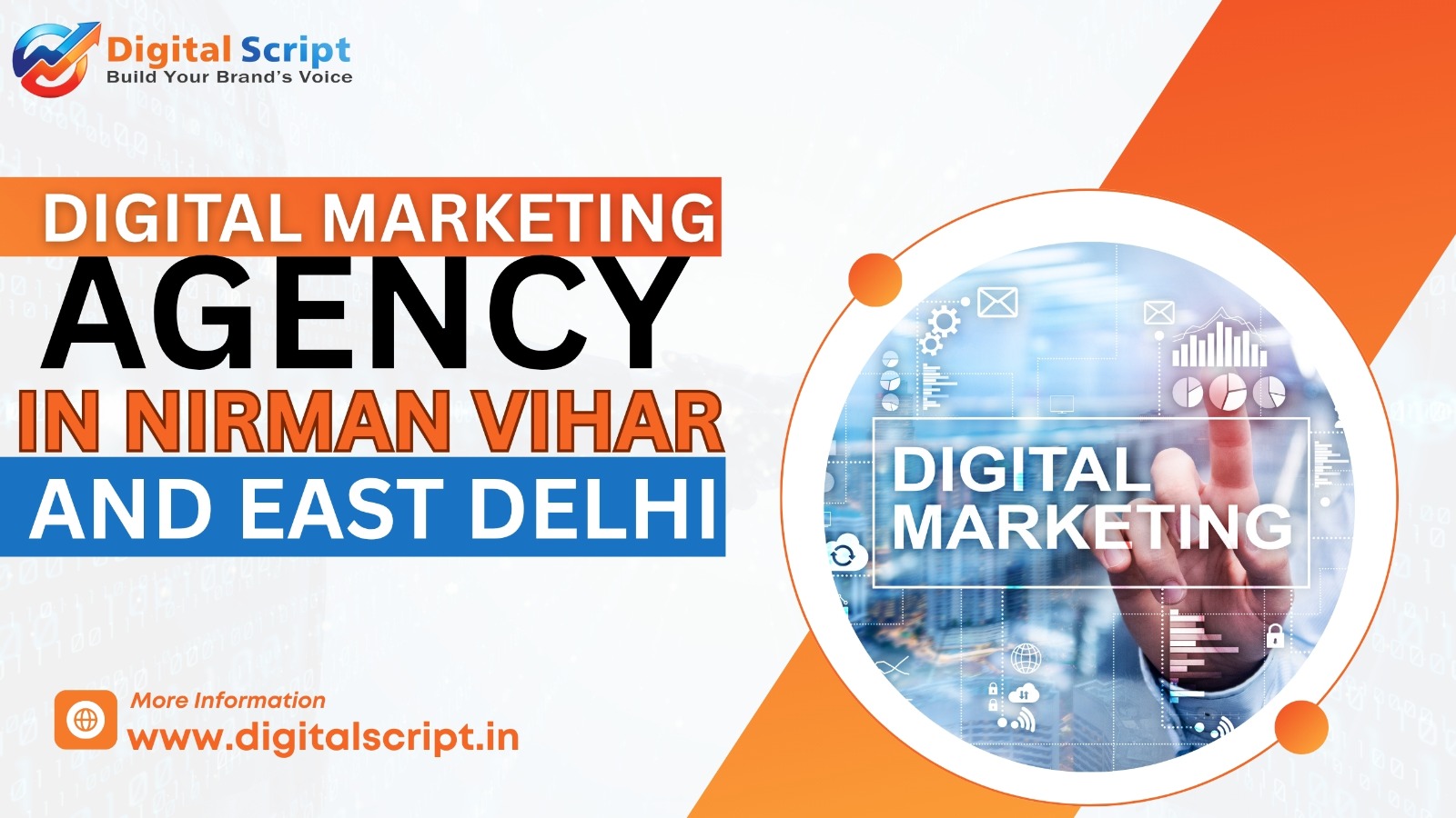 Best Digital Marketing Agency in Nirman Vihar and East Delhi
