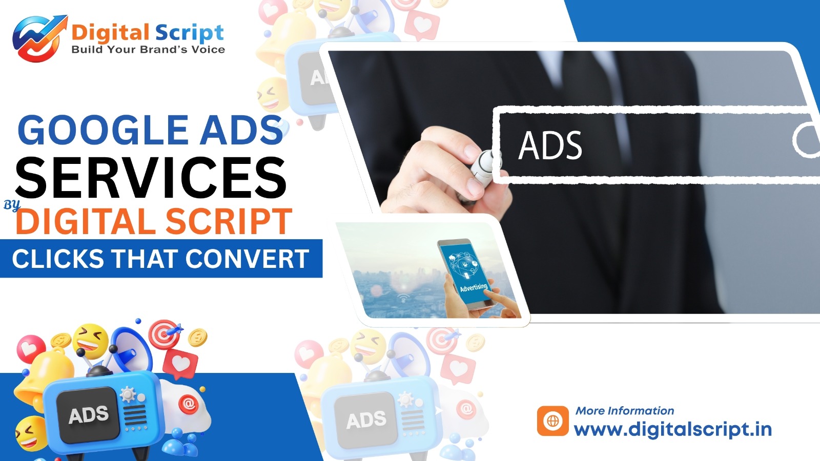 Google Ads Services by Digital Script Clicks That Convert