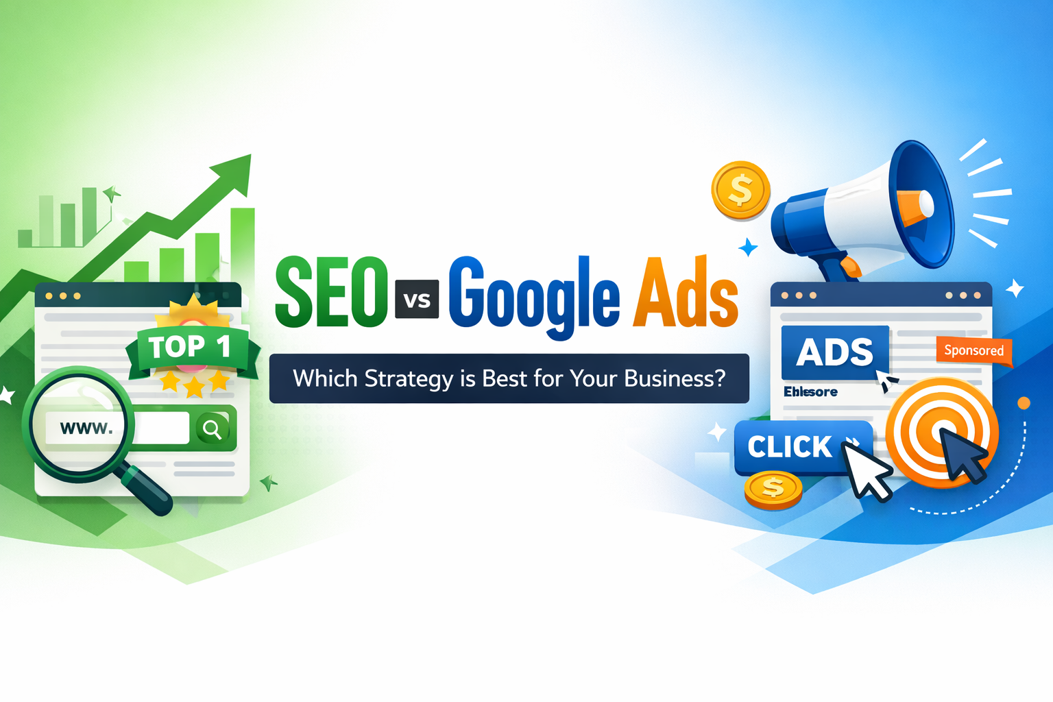 SEO vs Google Ads — Which is Better for Business?