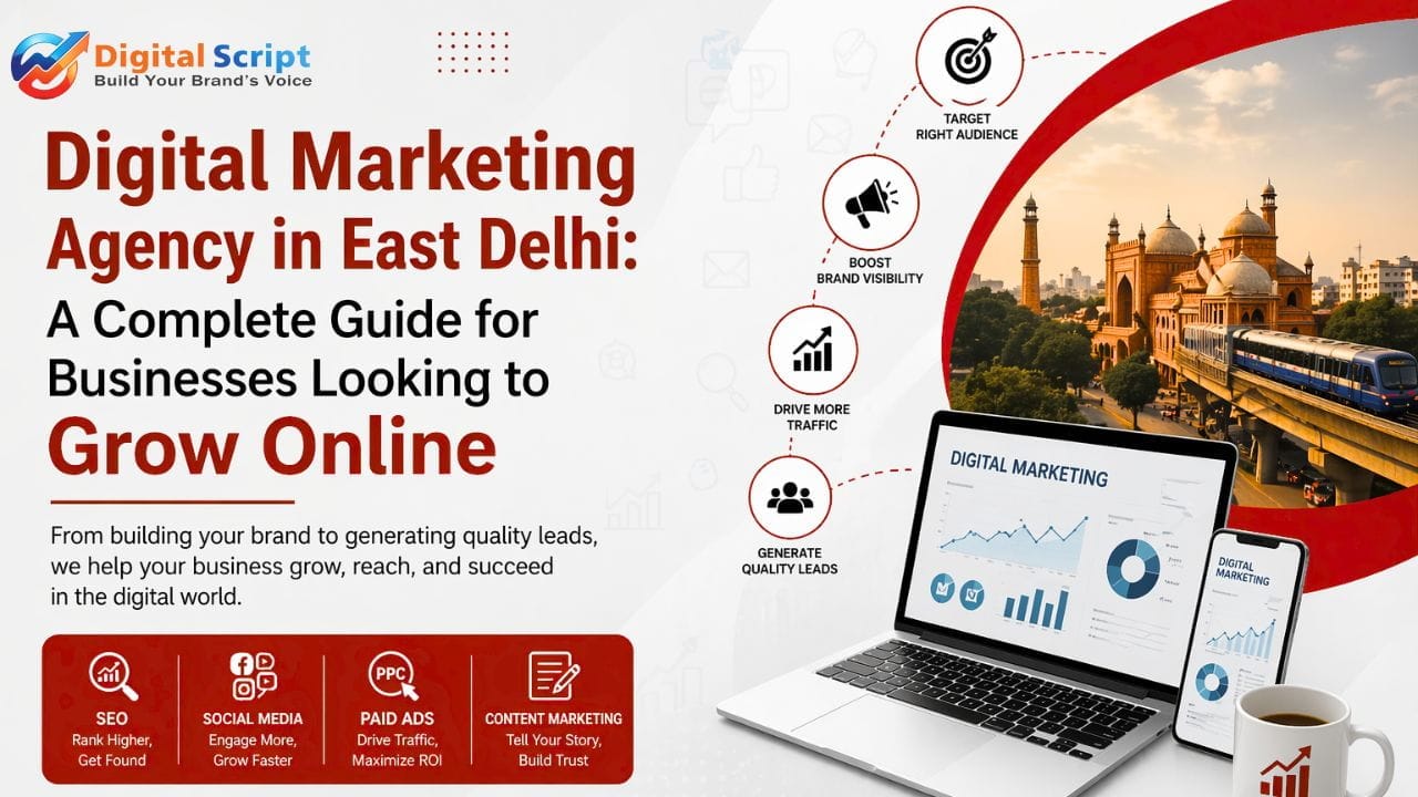 Digital Marketing Agency in East Delhi | Grow Your Business Online