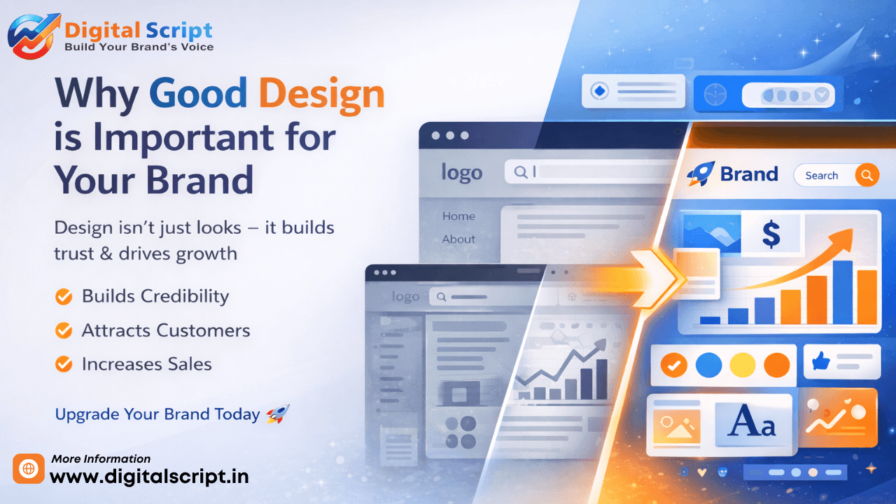 Importance of Good Design for Your Brand | Digital Script