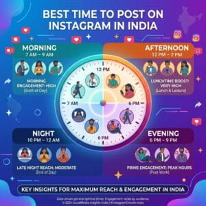 Best Time to Post on Instagram in India for More Reach
