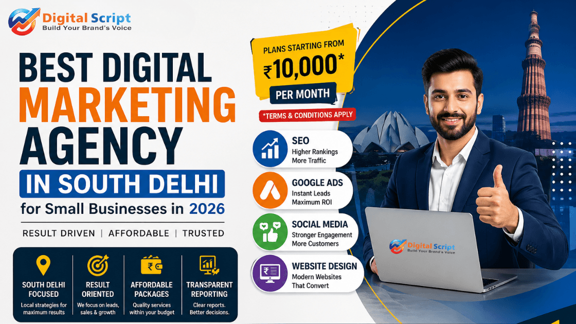 Best Digital Marketing Agency in South Delhi