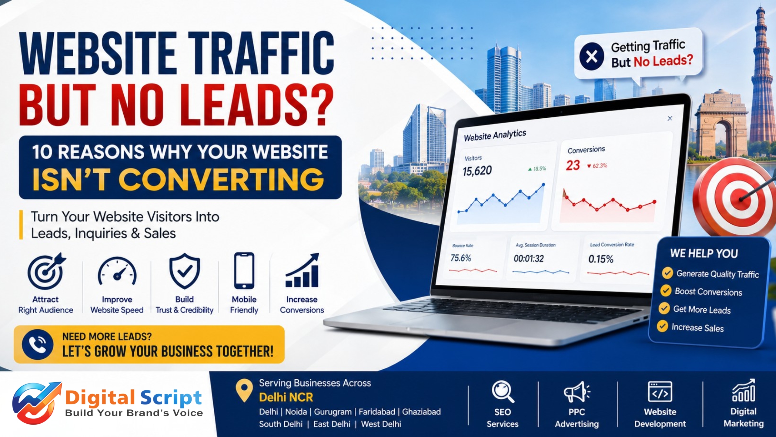 Website Traffic But No Leads?